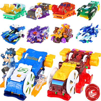 爆裂飞车3代2变形兽神合体玩具套装 男孩暴烈