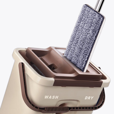 刮刮乐免手洗平板拖把家用瓷砖地抖音拖地神器