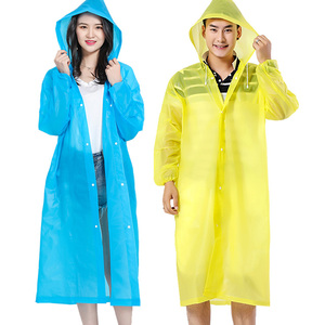 加厚便携时尚徒步旅游雨衣
