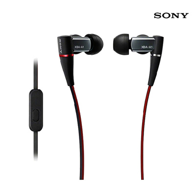 [送耳机包]Sony\/索尼 XBA-A1AP入耳式耳机手