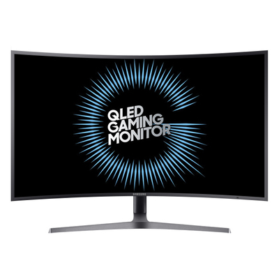 三星显示器旗舰店C27HG70QQC 27英寸2k曲