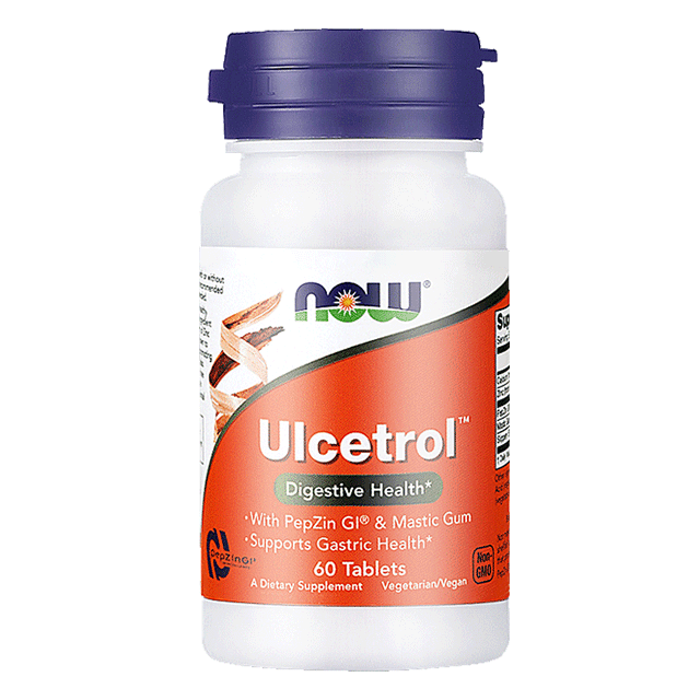 NOW诺奥锌肌肽养胃粉片修复胃黏膜调理肠胃