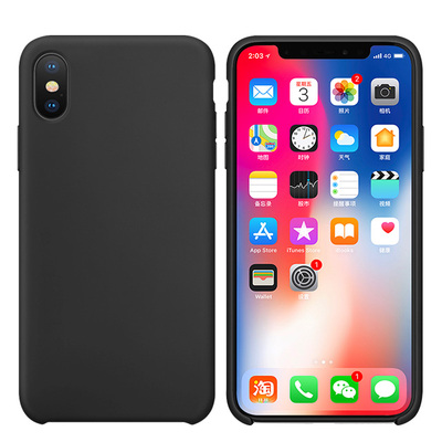 锐舞iPhoneX手机壳苹果X防摔新款液态硅胶平
