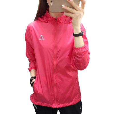 2018新款女士防晒衣女短款薄款防紫外线户外