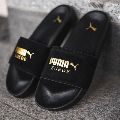 PUMA彪马一字拖男女鞋2018夏新款防滑凉拖