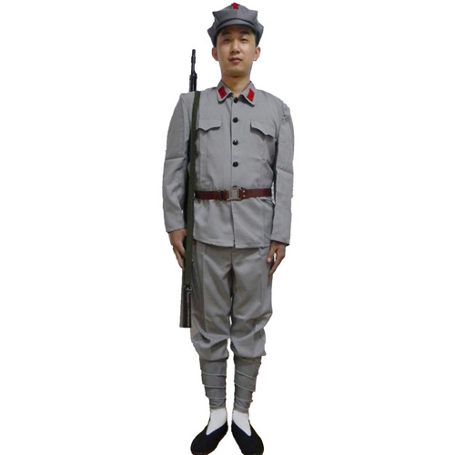 新款优质有版型红军演出服成人新四军八路军男演出服包邮可看样品