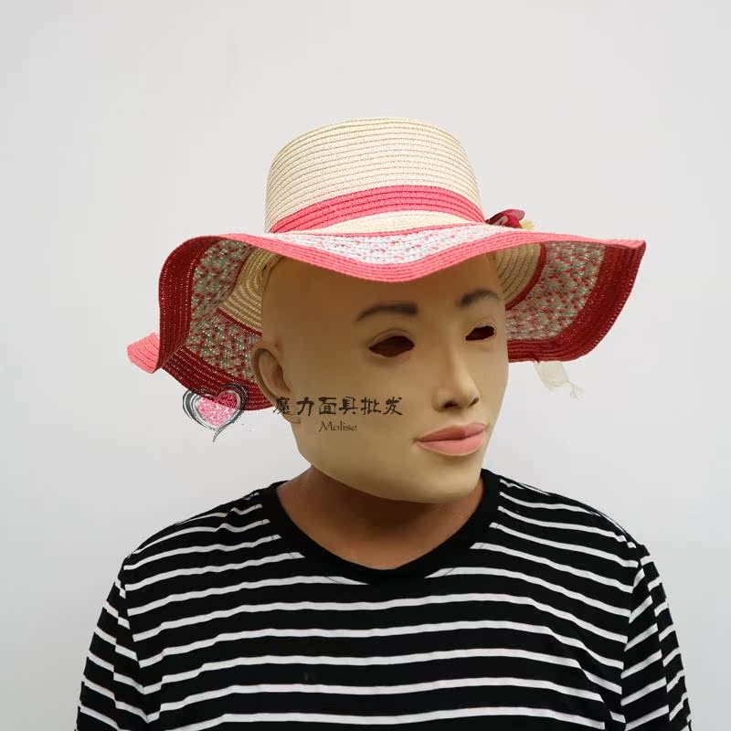 逼真3D面具神器人COSPLAY卖萌男女漫画大眼受漫画木多迪卢图片