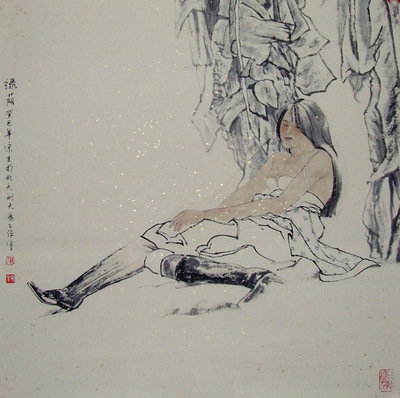 国画 刘大为工作室画家魏宗生作品 写意画