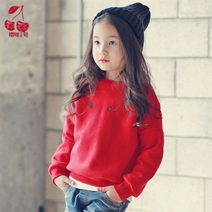 女童圆领卫衣