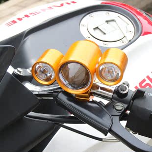 12v摩托车led灯,摩托车led大灯12v 电动车摩托车改装件led灯12v超亮爆闪彩灯 外置鬼火激光炮前大灯
