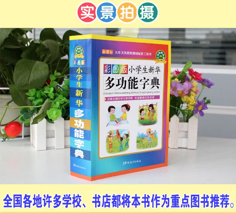 【超大32开】彩图版小学生新华多功能字典正