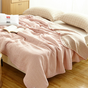 日本双面四层纱布毛巾被