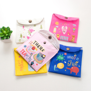 韩国可爱卡通卫生巾收纳包