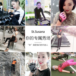 女健身半指手套