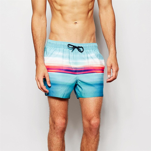 Danny男士条纹沙滩裤