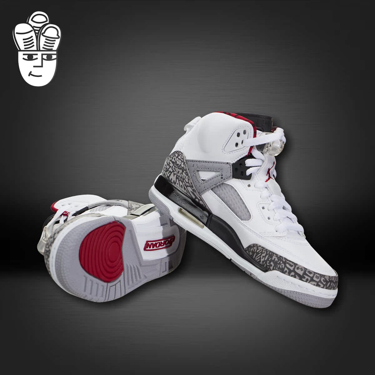 air jordan spiz"ike aj斯派克李 男女gs爆裂纹 篮球鞋 317321