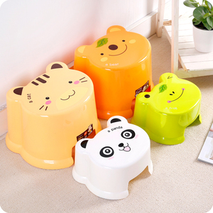 可爱加厚塑料儿童学步凳