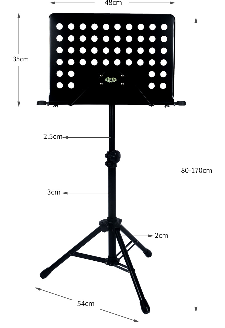 劳伦斯谱架吉他小提琴钢琴乐谱架大谱架谱台可升降加粗曲谱架琴架