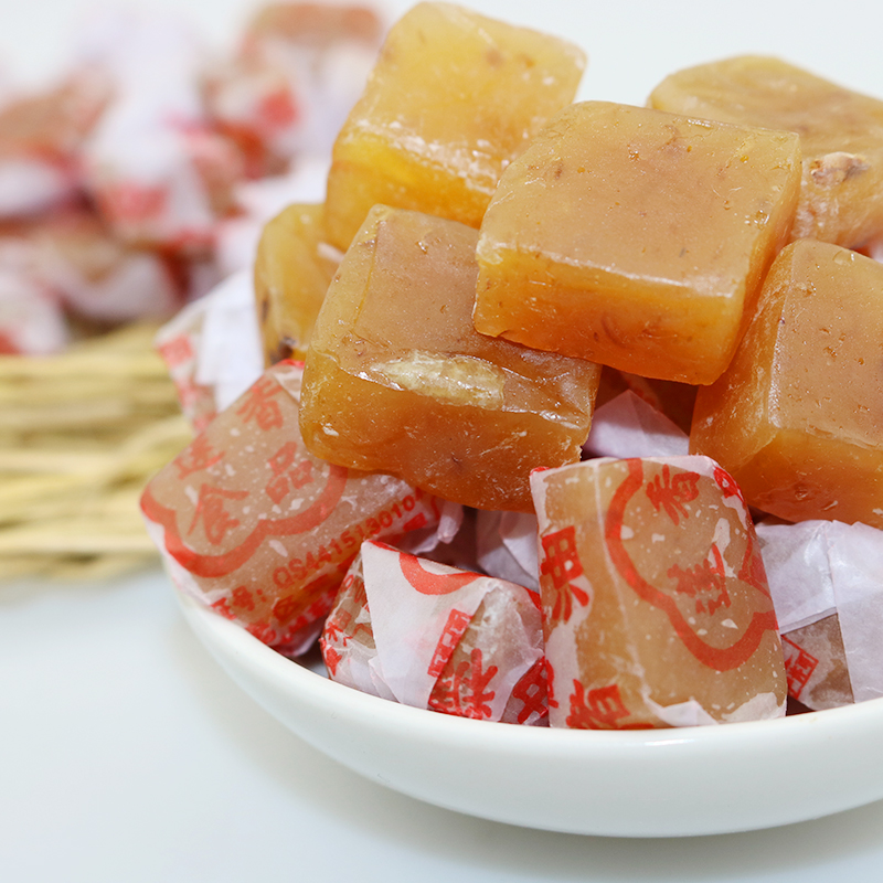 噶己人潮汕手工软糖80后经典怀旧零食猪油糖400g传统特产休闲零食