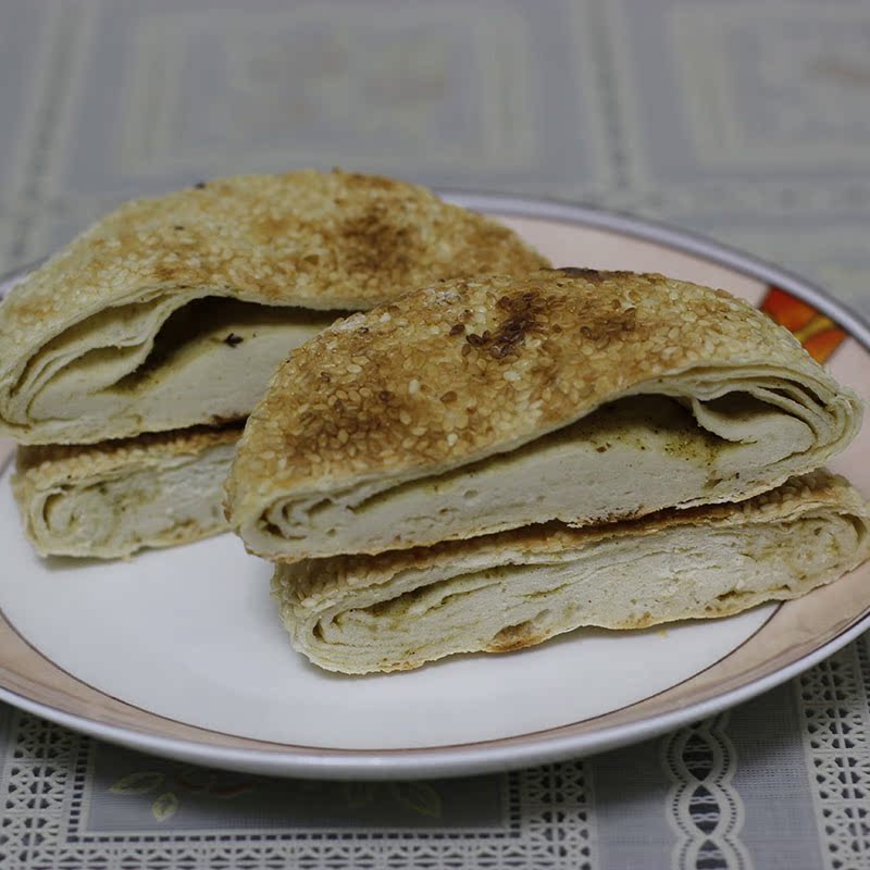 安康烧饼吊鏊烧饼芝麻烧饼炕炕馍西关烧饼馍安康特产炊饼10个包邮