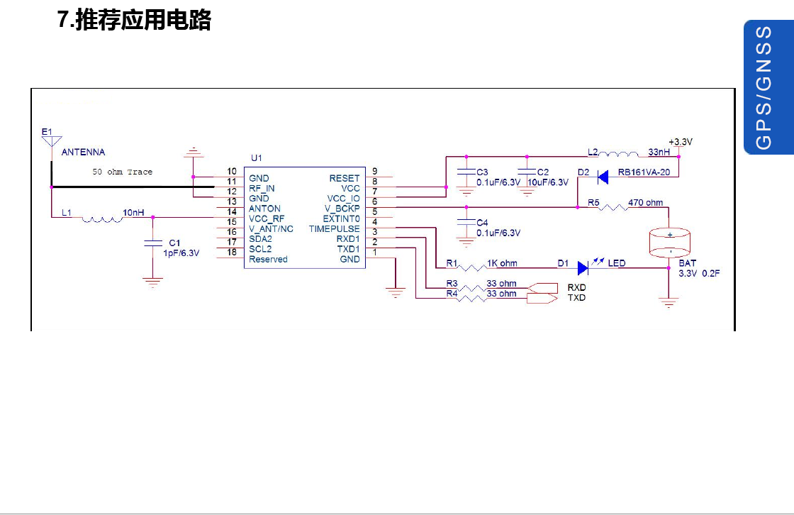 ublox模块/gps模块/max-7系列/10.1x9.7mm/g7020工厂直销/批谈