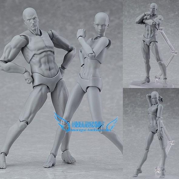 现货mf figma 2.0 次世代型 男性 女性 素体 灰色 可动手办