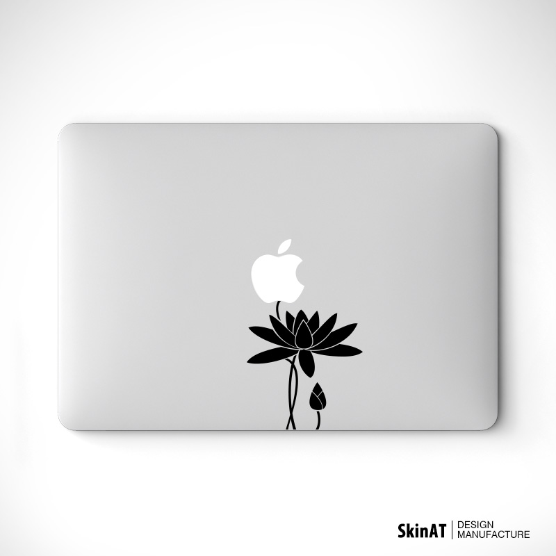 skinat macbook air创意贴纸 小动物 局部贴 苹果笔记本电脑贴纸