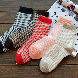 加厚保暖羊毛中筒袜