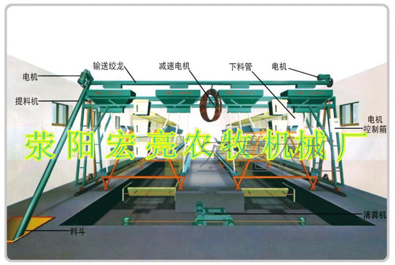 养鸡养猪蛋鸡全自动化喂料机匀料机运料机养殖设备鸡场自动上料机