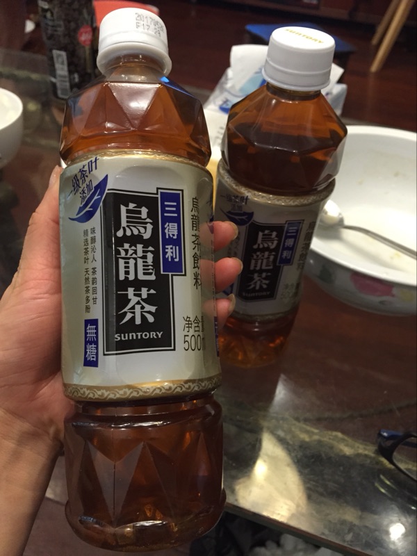 suntory三得利乌龙茶无糖饮料500ml*15瓶/箱装