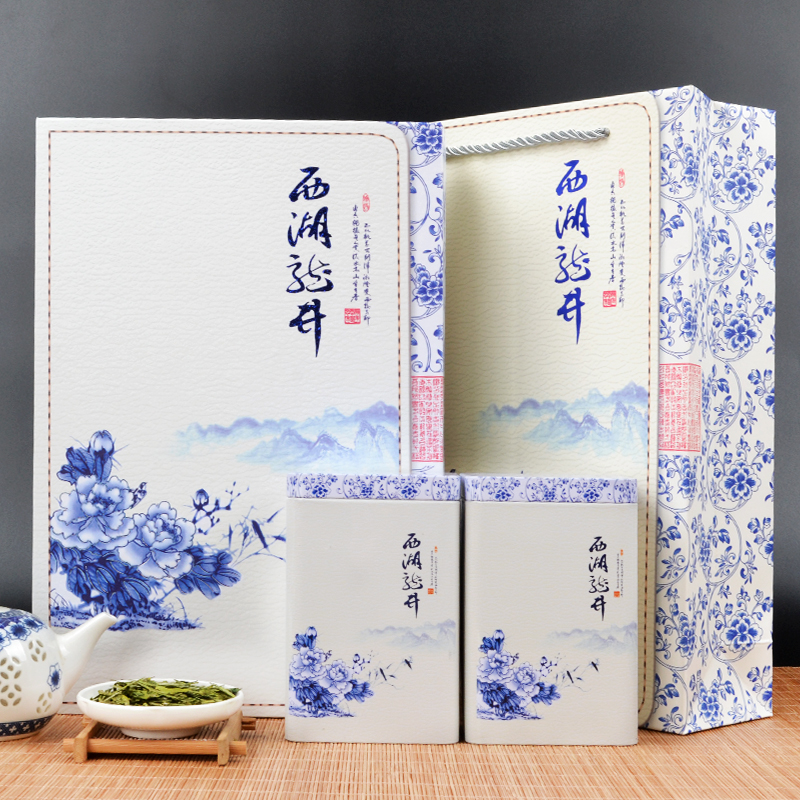 2016新茶春茶西湖龙井礼盒装 明前特级龙井茶绿茶茶叶100g新茶