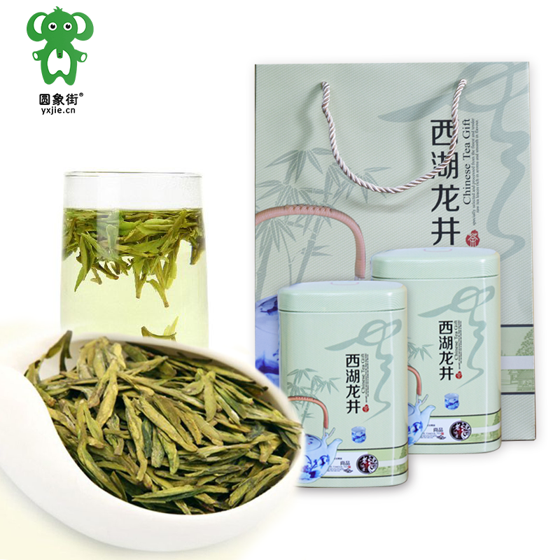 圆象街 礼盒装 西湖龙井 正宗春茶新茶西湖龙井250g