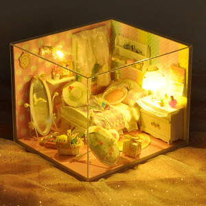 diy小屋四季阳光手工制作小房子