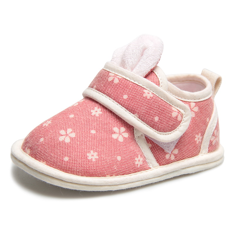 宝宝鞋子软底婴儿学步鞋0~1岁男童女童幼儿布