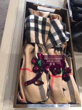 3.15更新 BURBERRY/博柏利女士山羊绒围巾代购正品40308841