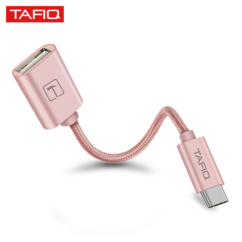 tafiq type-c数据线otg转接换头usb安卓小米5华为p10乐视手机u盘