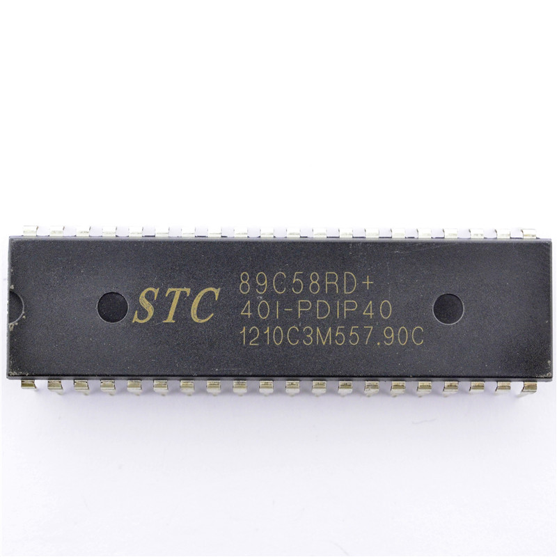 柯伦电子stc89c58rd 40i-pdip40 dip40 stc 集成电路 ic芯片