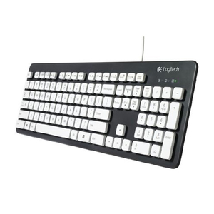 罗技防水有线键盘