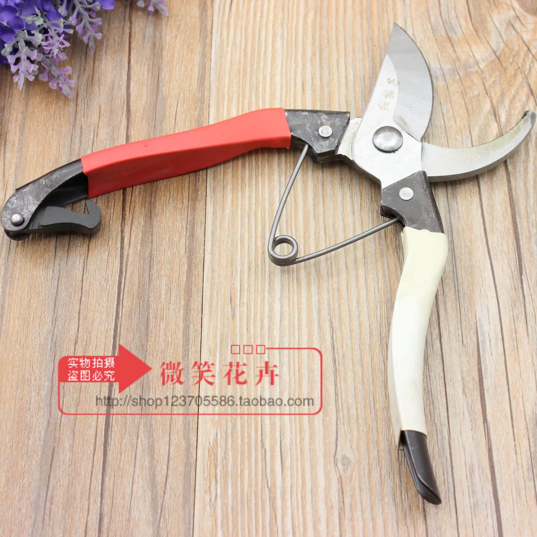 进口花剪 园艺工具 修枝剪刀 不锈钢花剪刀 修树枝果树剪