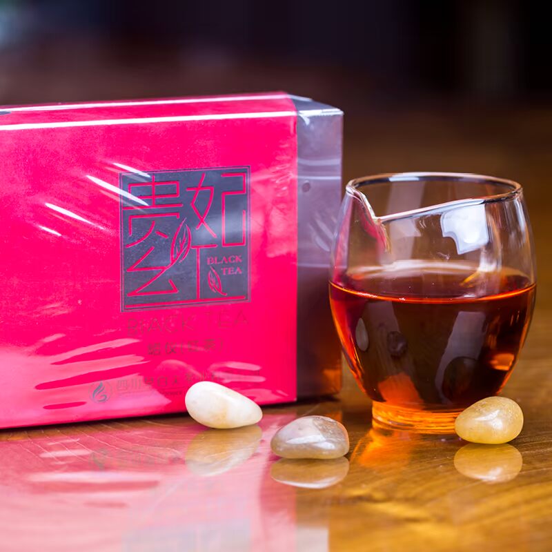 大华优农早白尖贵妃立顿优质茶包早春芽茶叶有机美容日照红茶54g