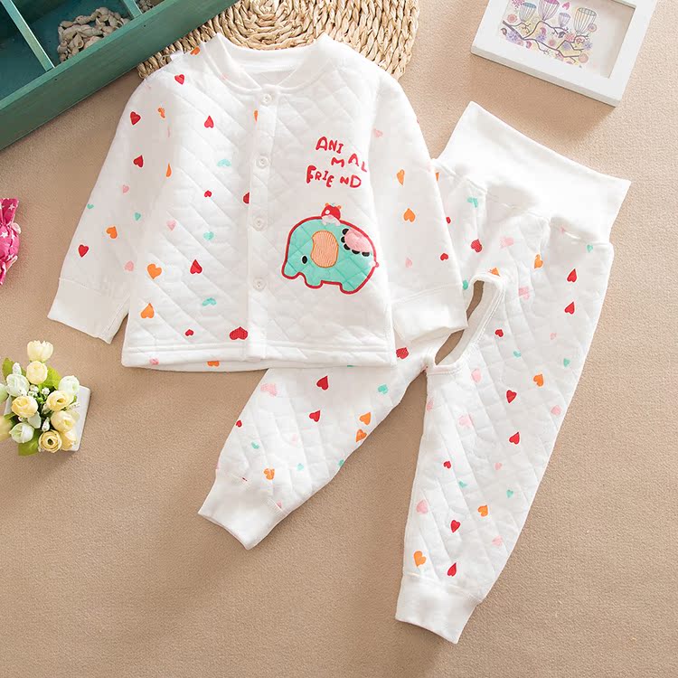 正品[护肚 套装]宝宝护肚内衣套装评测 自发热护