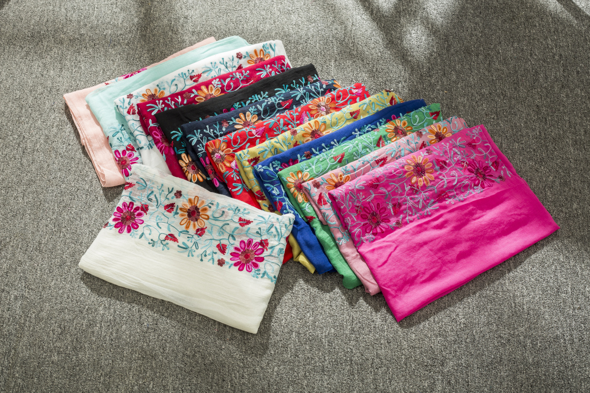 正品[大披肩]大披肩围巾的围法评测 沙滩纱巾大