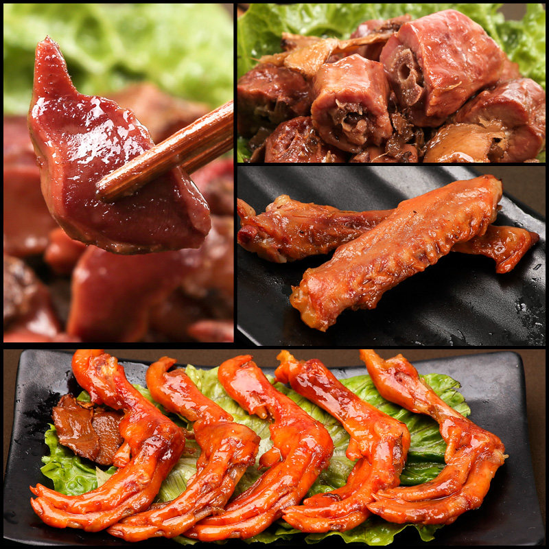 银祥姜母鸭 厦门特产美食三宝 卤味鸭肉老姜鲁鸭翅鸭肫鸭货零食