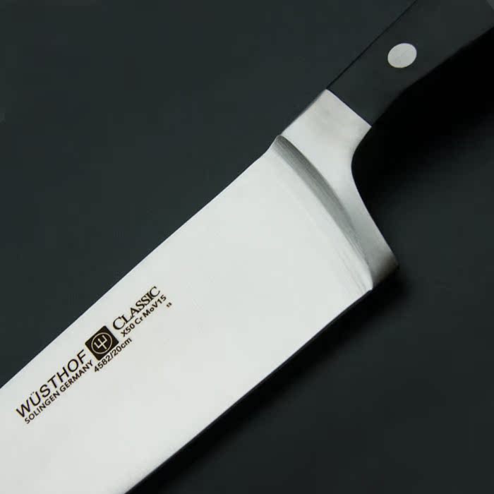 德国进口三叉刀具厨房用品菜刀4582厨师刀切菜水果主厨8寸寿司刀