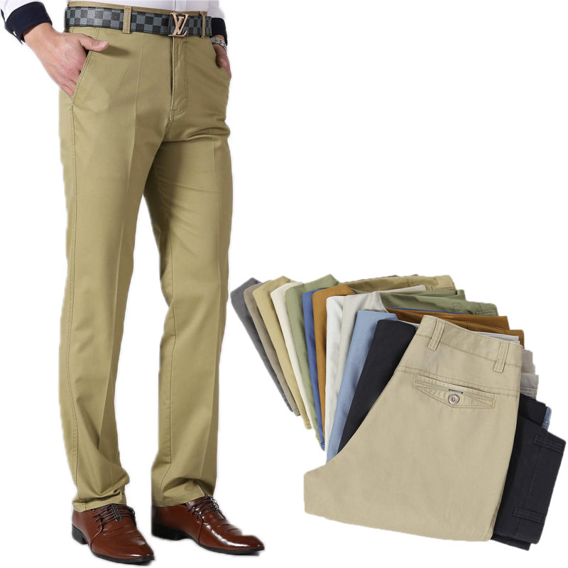 春夏季中年棉麻休闲裤男薄款中老年宽松直筒裤