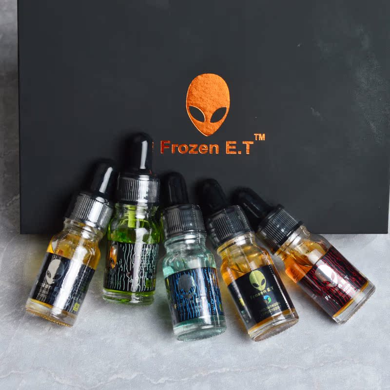 frozen et冰冻外星人礼盒电子烟烟油烟液蒸汽烟五合一套装大烟雾