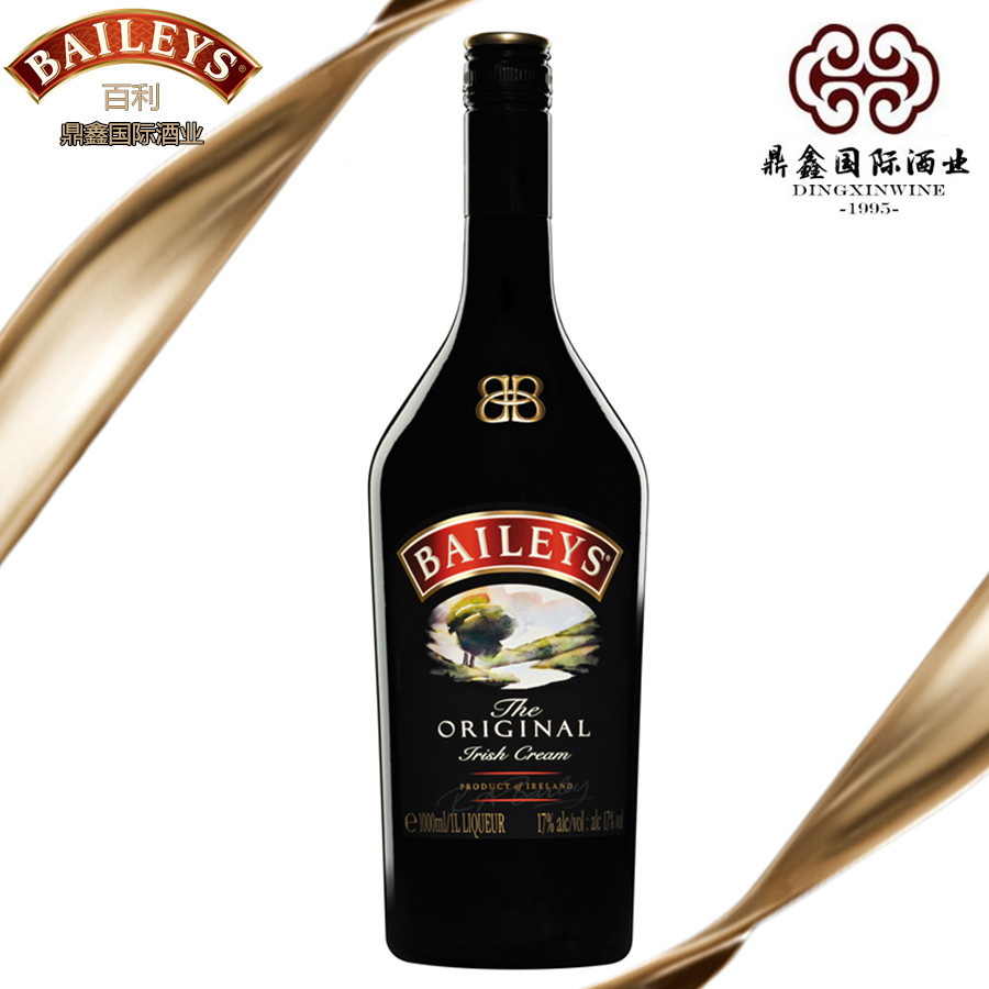 进口洋酒 百利甜酒奶油力娇酒baileys利口酒 鸡尾酒调酒基酒750ml