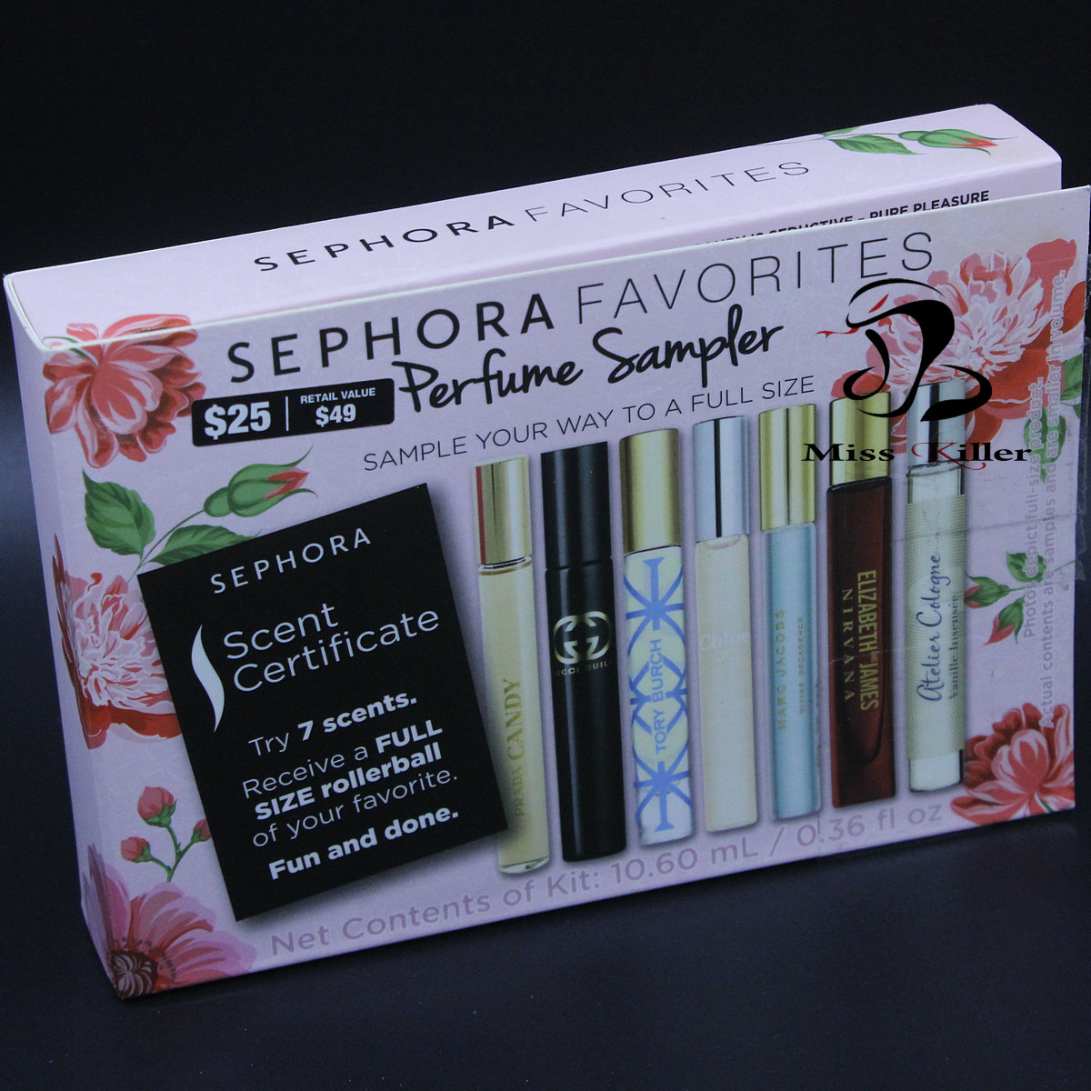 查看淘宝sephora 丝芙兰 perfume sampler 2017限量版 香水小样 旅行7