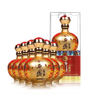 52度西凤陈酒尚品 国产白酒整箱500mlx6