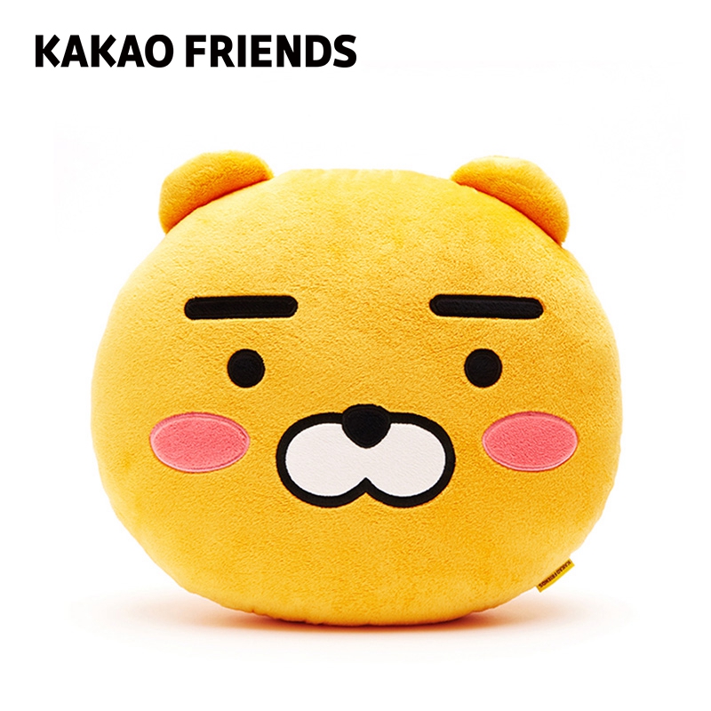 kakao friends蝴蝶结ryan玩偶狮子可爱毛绒公仔60cm毛绒玩具玩偶